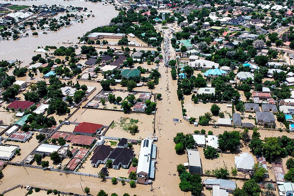 | Photo: AP/Musa Ajit Borno : Nigeria Dam collapse: Flood in Maiduguri